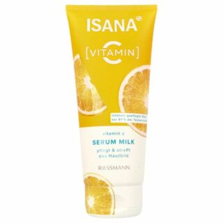 ISANA Vitamin C body milk, Serum with vitamin C