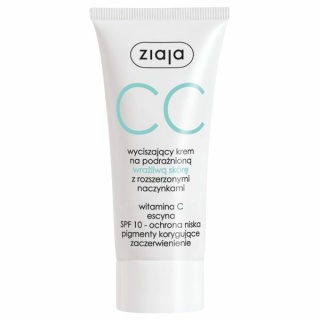 ZIAJA CC cream for IRRITATED SENSITIVE skin