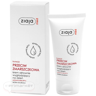 ZIAJA MED Anti-wrinkle treatment, active smoothing DAY cream - 50 ml