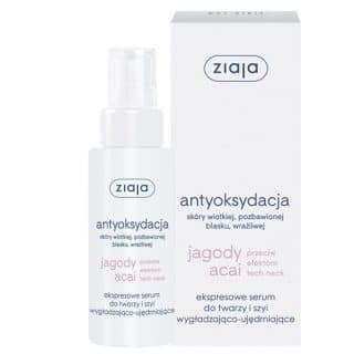 ZIAJA Antioxidation express smoothing and firming serum