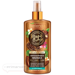 BIELENDA MAGIC BRONZE Self-tanning bronzing mist 2in1