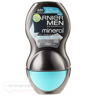 GARNIER Mineral Pure Active antyperspirant Men Roll-on