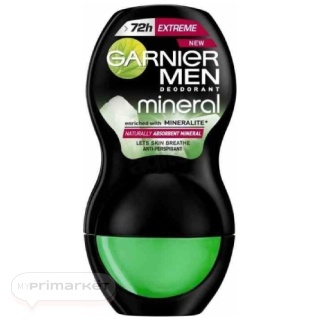 GARNIER Mineral Deodorant Men Roll-On Extreme