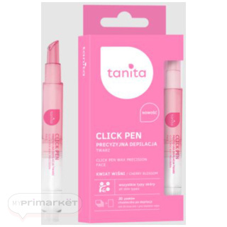 TANITA Click Pen with blossom extract for FACE hair removal