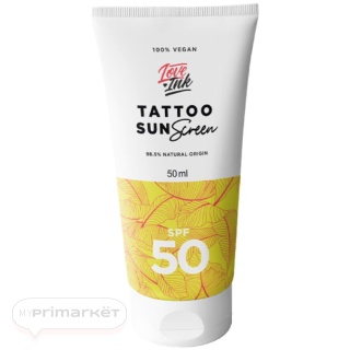 LOVE INK Tattoo Sunscreen cream SPF50